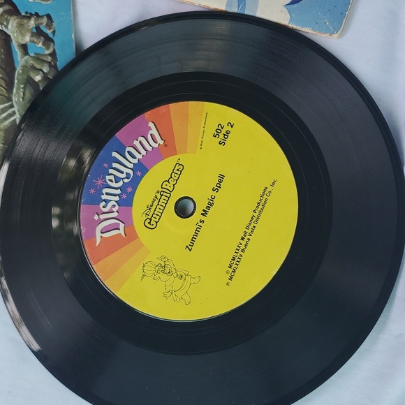 : 3pc Mixed lot of Gremlins story 3 Sinbad the sailor & Gummi bears vinyl record - Picture 2 of 13